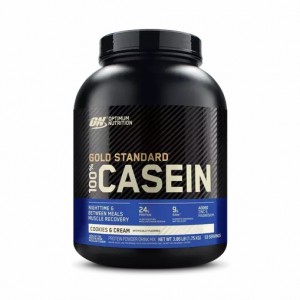 Optimum Nutrition GOLD STANDARD® 100% Casein Cookies & Cream 4 lb (53 Servings) Hrvatska | 84BUDNGWV