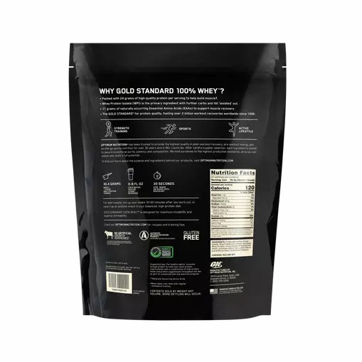 Optimum Nutrition GOLD STANDARD 100% WHEY™ Double Rich Chocolate 1.5 lb (22 Servings) Hrvatska | 08JUEQROD