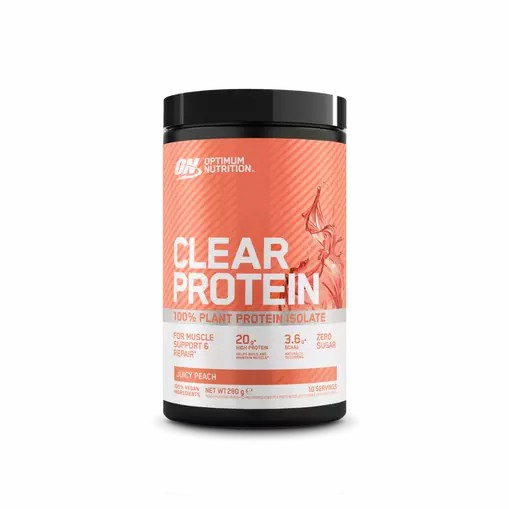 Optimum Nutrition ON Clear Protein 100% Plant Protein Isolate Juicy Peach 280 grams (10 Servings) Hrvatska | 05GBLXSVY