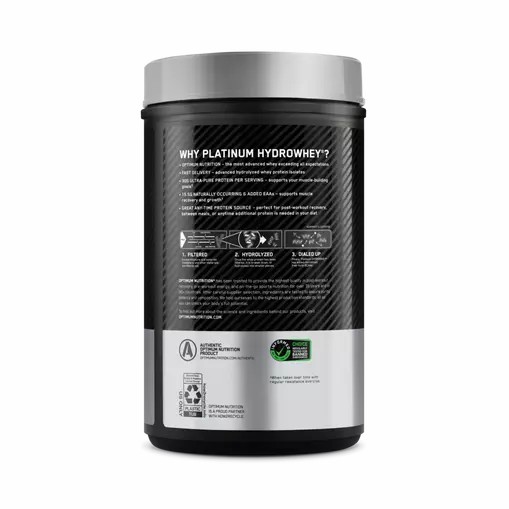 Optimum Nutrition PLATINUM HYDROWHEY™ Supercharged Strawberry 1.76 lb (20 Servings) Hrvatska | 41HZVBAOL