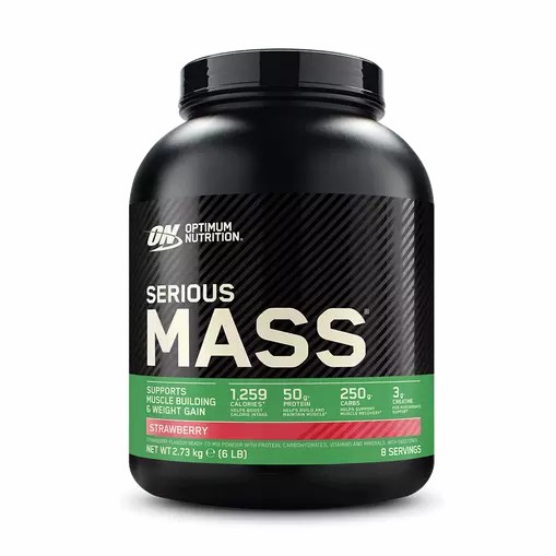 Optimum Nutrition Serious Mass Strawberry 2.73 kg (8 Servings) Hrvatska | 89MDVAKXJ